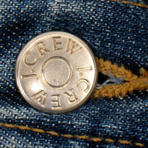 J.Crew Vintage Straight Slight Boot 33 x 31 USA Made High Rise Sz 10 (tag) - Picture 6 of 7